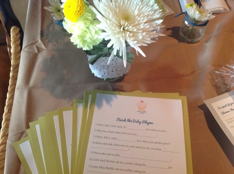 custom babyshower stationery