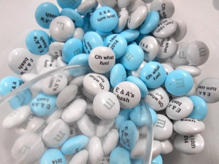 birthday personalized m&ms