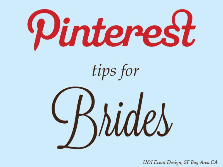 pinterest tips by san francisco bay area wedding planner