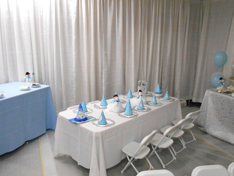 winter wonderland party for boys