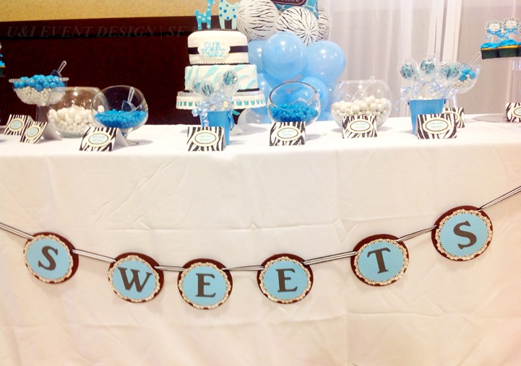 dessert table sign banner
