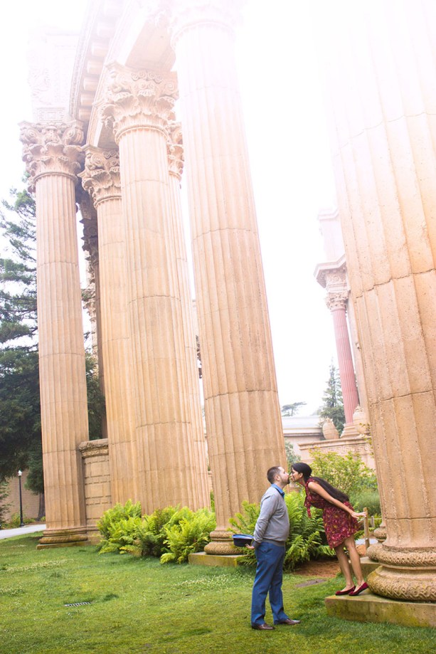 san francisco engagement photo location