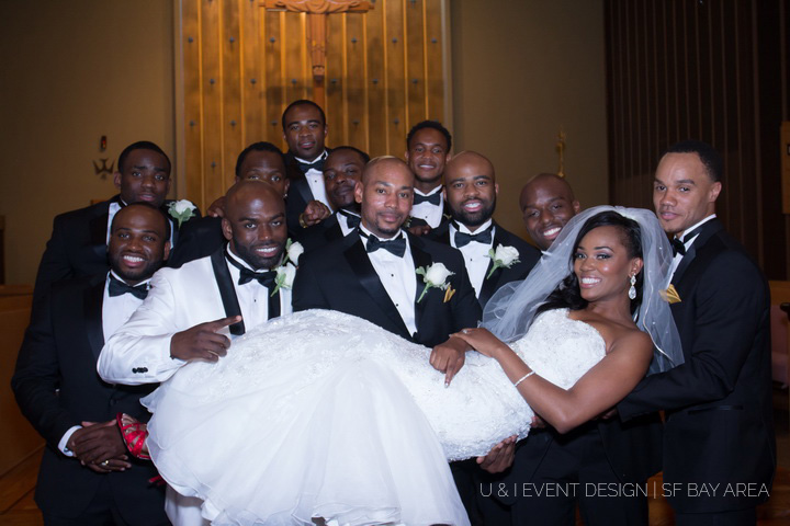 bridal party pose_bay area wedding photography
