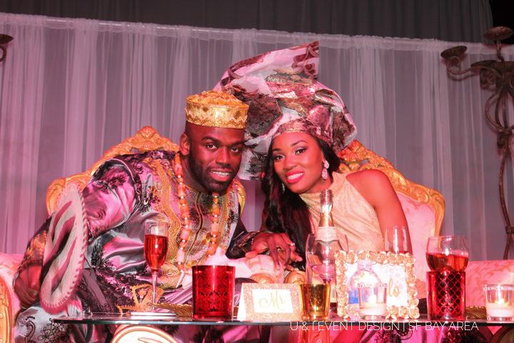 nigerian multicultural california wedding