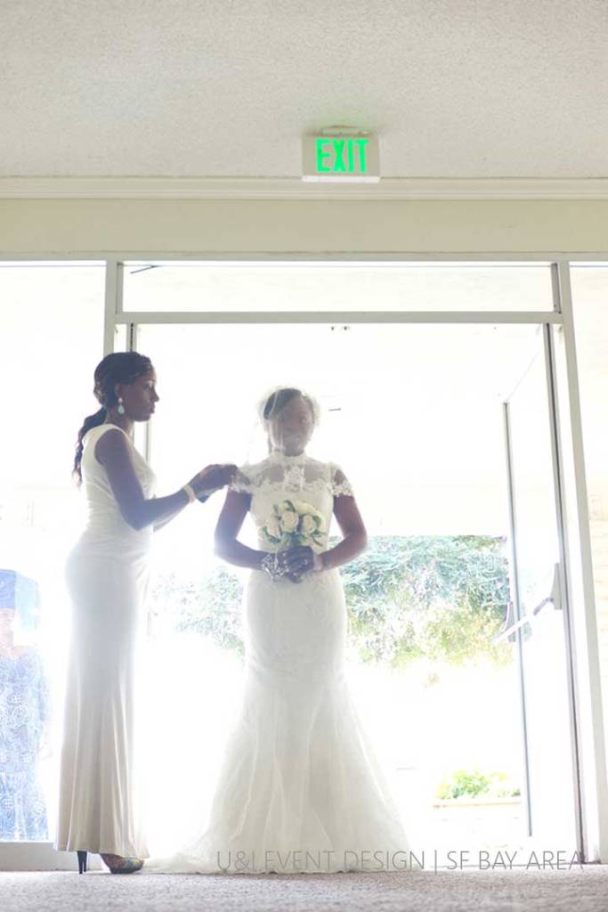bride getting ready shot at walnut creek by bay area wedding photograpger