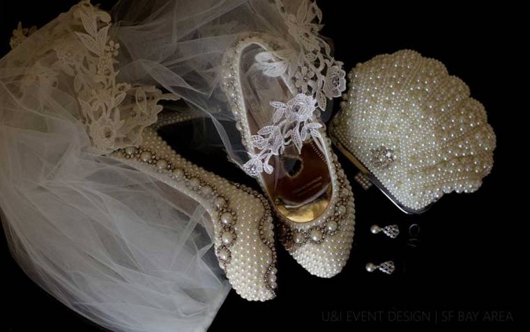 bridal accessories shot by walnut creek wedding photographer